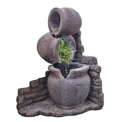 Broken Jar Fountain - Champion Landscape Supplies - STONE