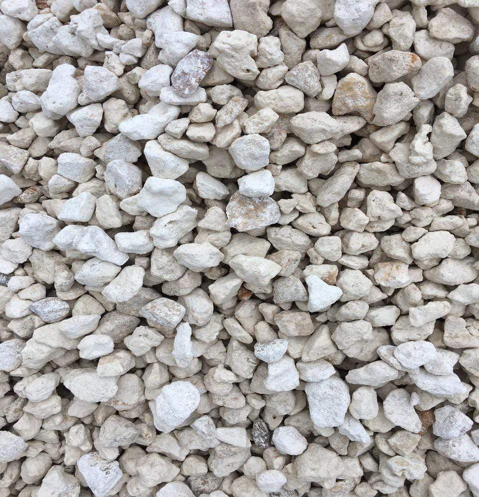 Limestone Gravel ( 1.5" White ) - Champion Landscape Supplies - Gravel