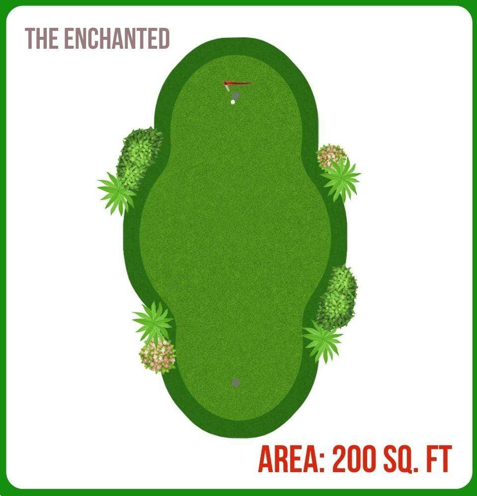 The Enchanted Putting Green 200 Sq. Ft. - Champion Landscape Supplies - SYNTHETIC TURF
