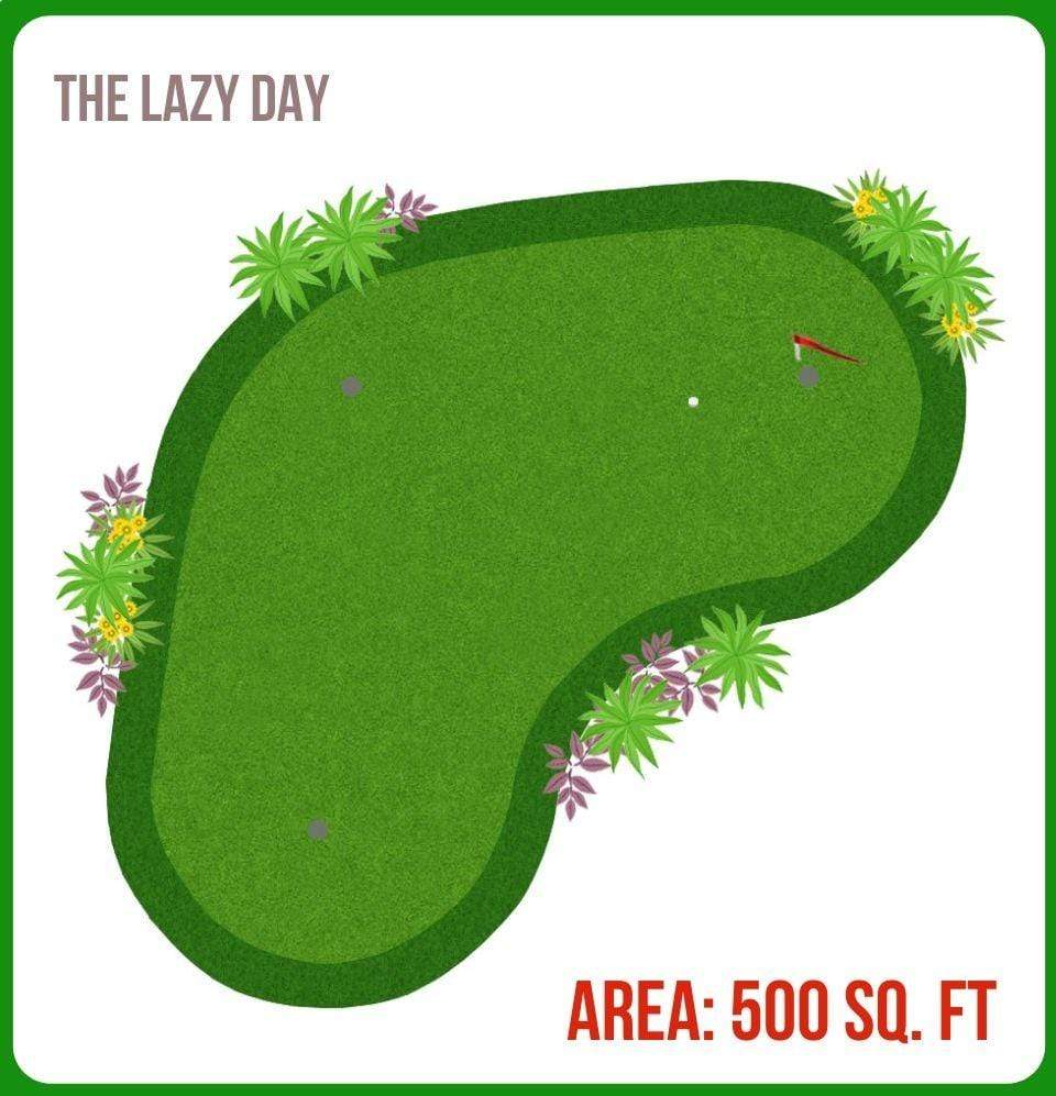 The Lazy  Day Putting Green 500 Sq. Ft. - Champion Landscape Supplies - SYNTHETIC TURF