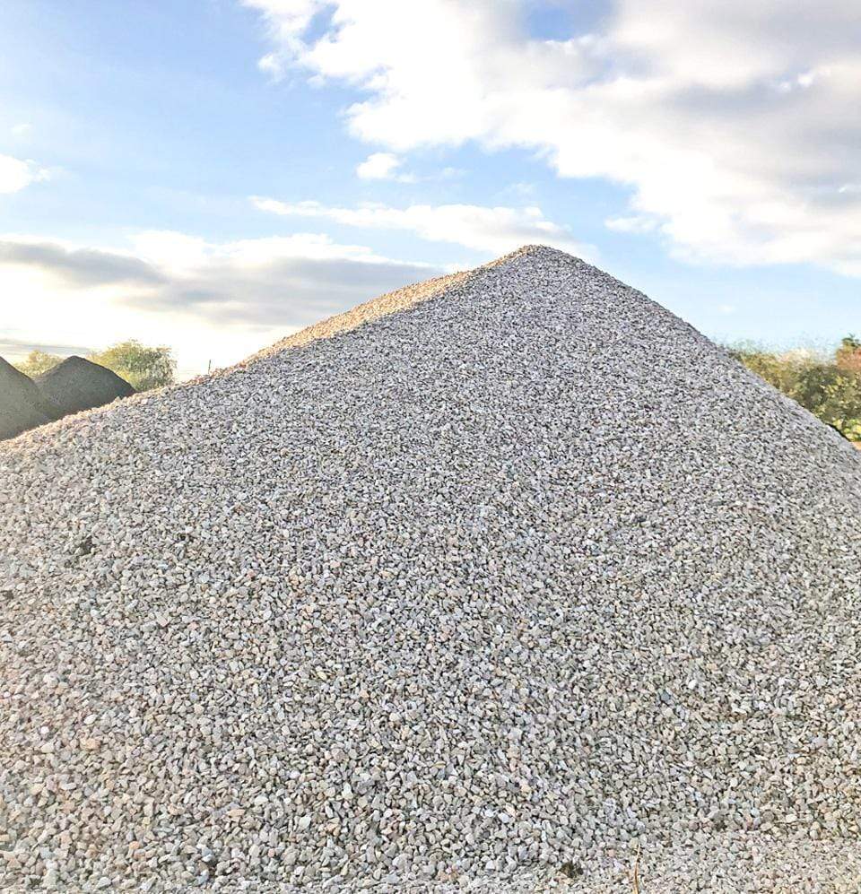 White Limestone 3/8" - Champion Landscape Supplies - GRAVEL